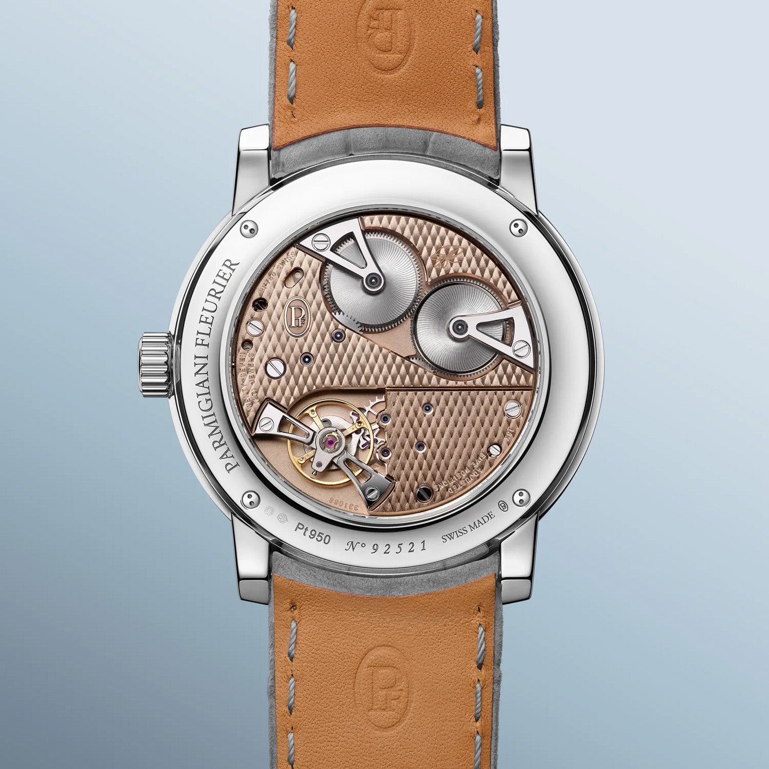Parmigiani Fleurier Toric Petite Seconde Platinum Morning Blue PFC940-2010008-300181