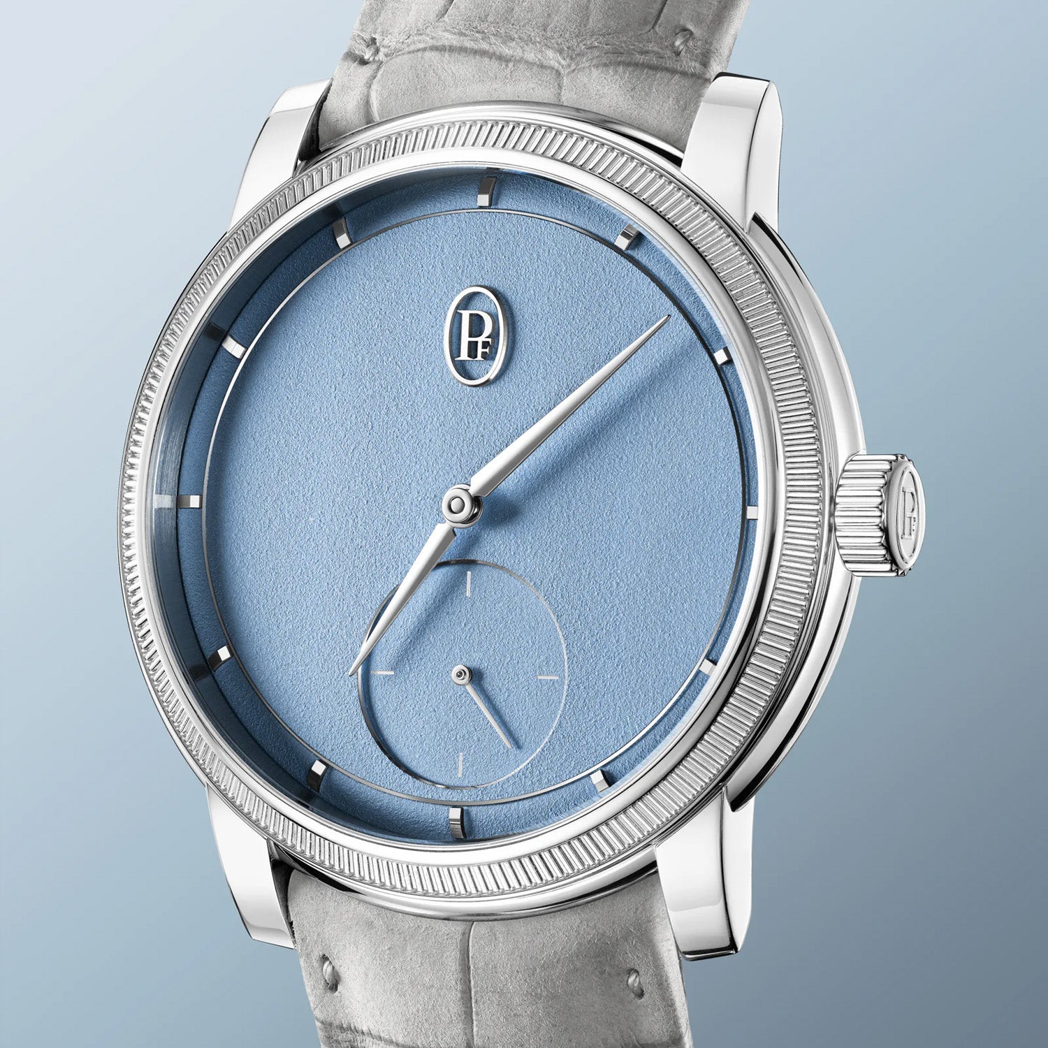 Parmigiani Fleurier Toric Petite Seconde Platinum Morning Blue PFC940-2010008-300181