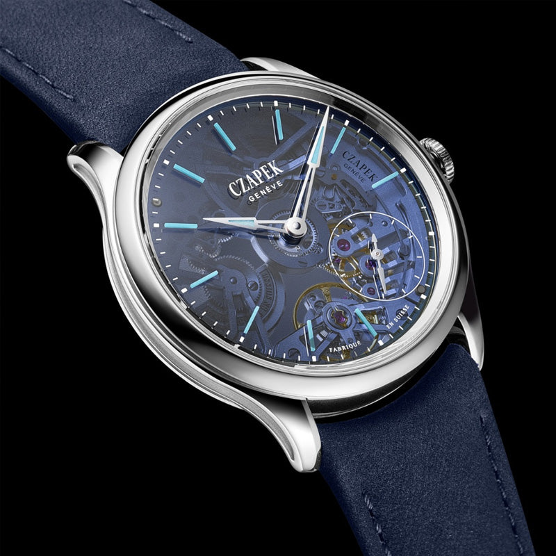 Czapek Promenade Transparencies Aqua Blue