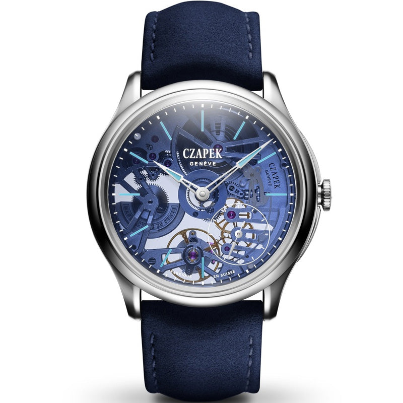 Czapek Promenade Transparencies Aqua Blue