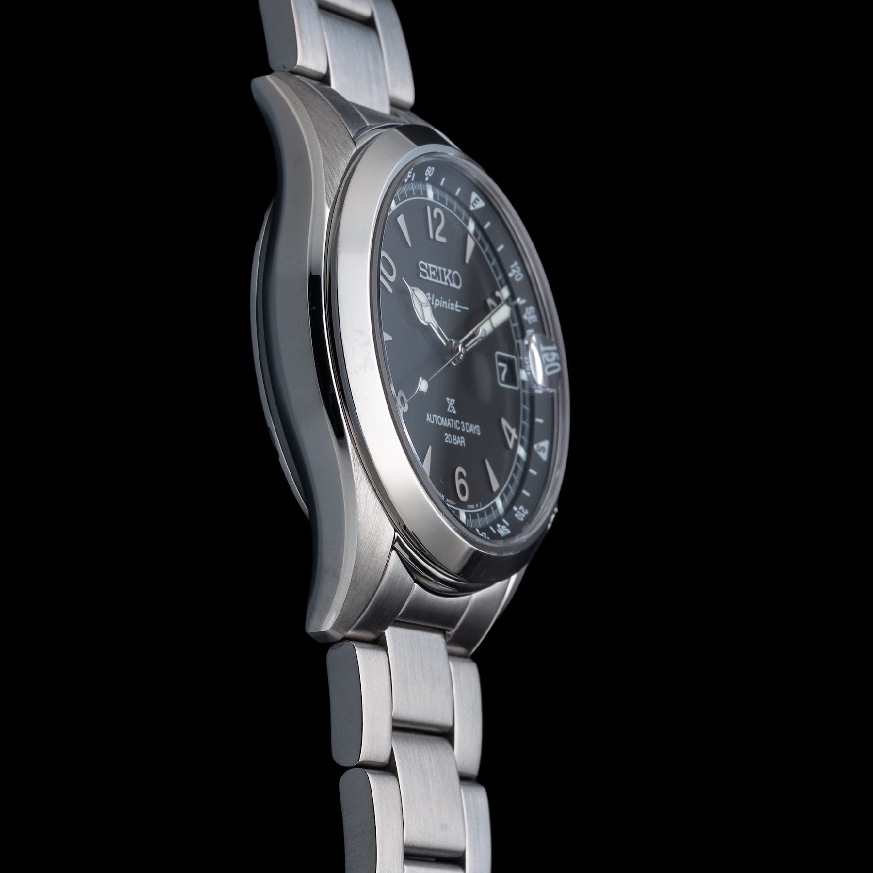 Seiko Prospex SPB505 Alpinist Black Dial