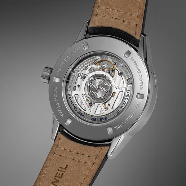 Raymond Weil Freelancer Calibre RW1212 Anthracite Skeleton Automatic 2786-STC-60000