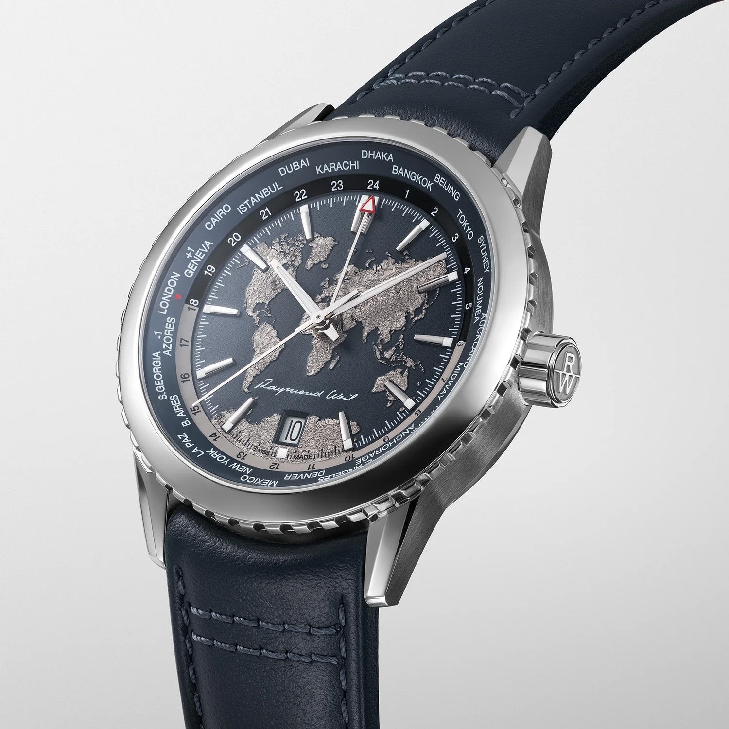 Raymond Weil Freelancer World-Traveller 2762-STC-02026