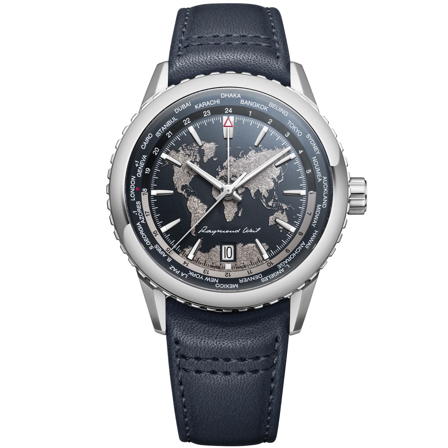 Raymond Weil Freelancer World-Traveller 2762-STC-02026