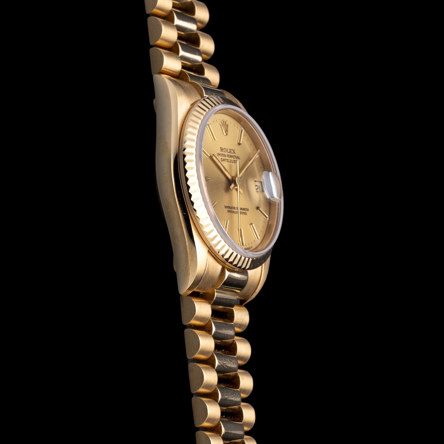Rolex Datejust President 31mm 68278 Yellow Gold