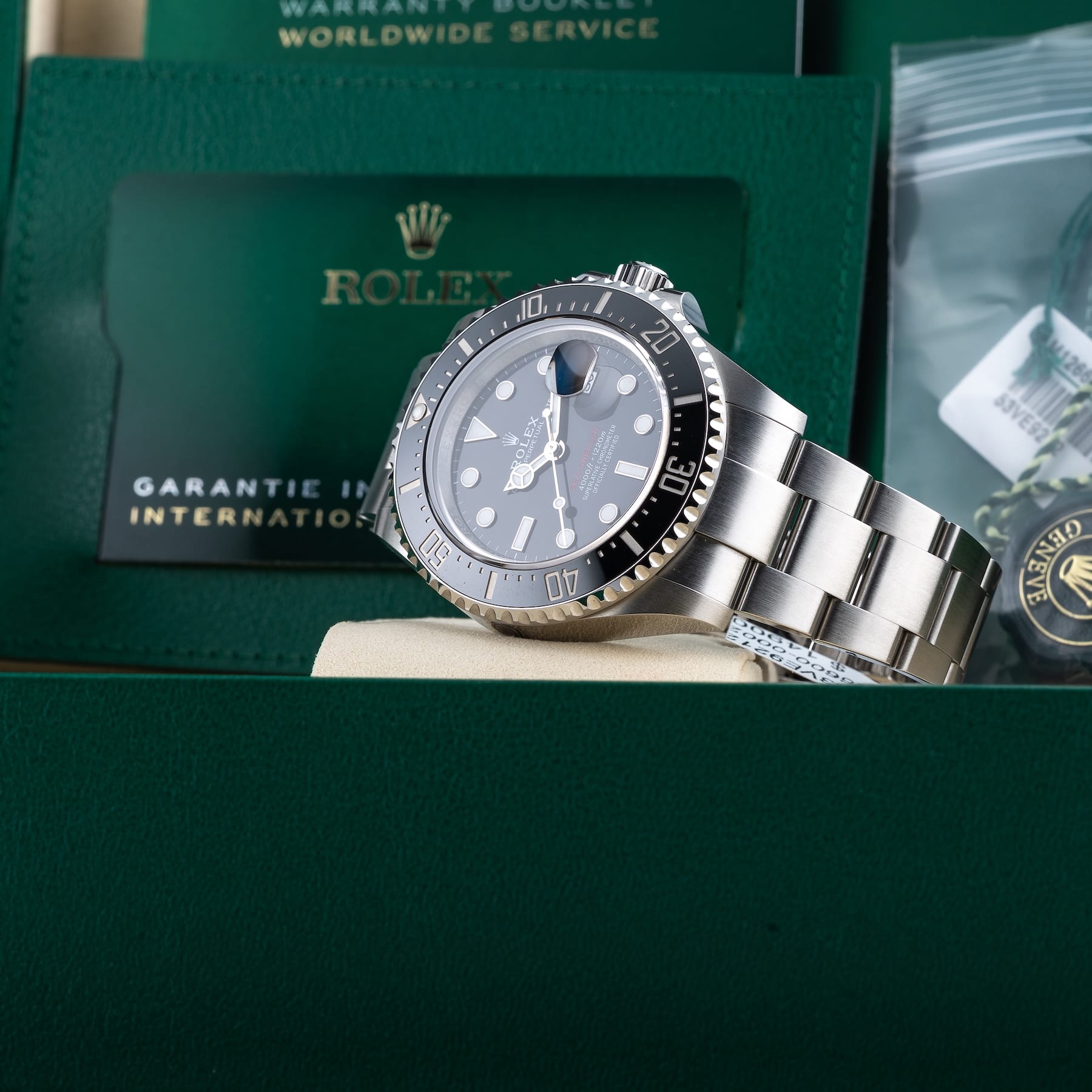 Rolex 126600-0002 Sea Dweller 43mm Black Dial Oyster Bracelet
