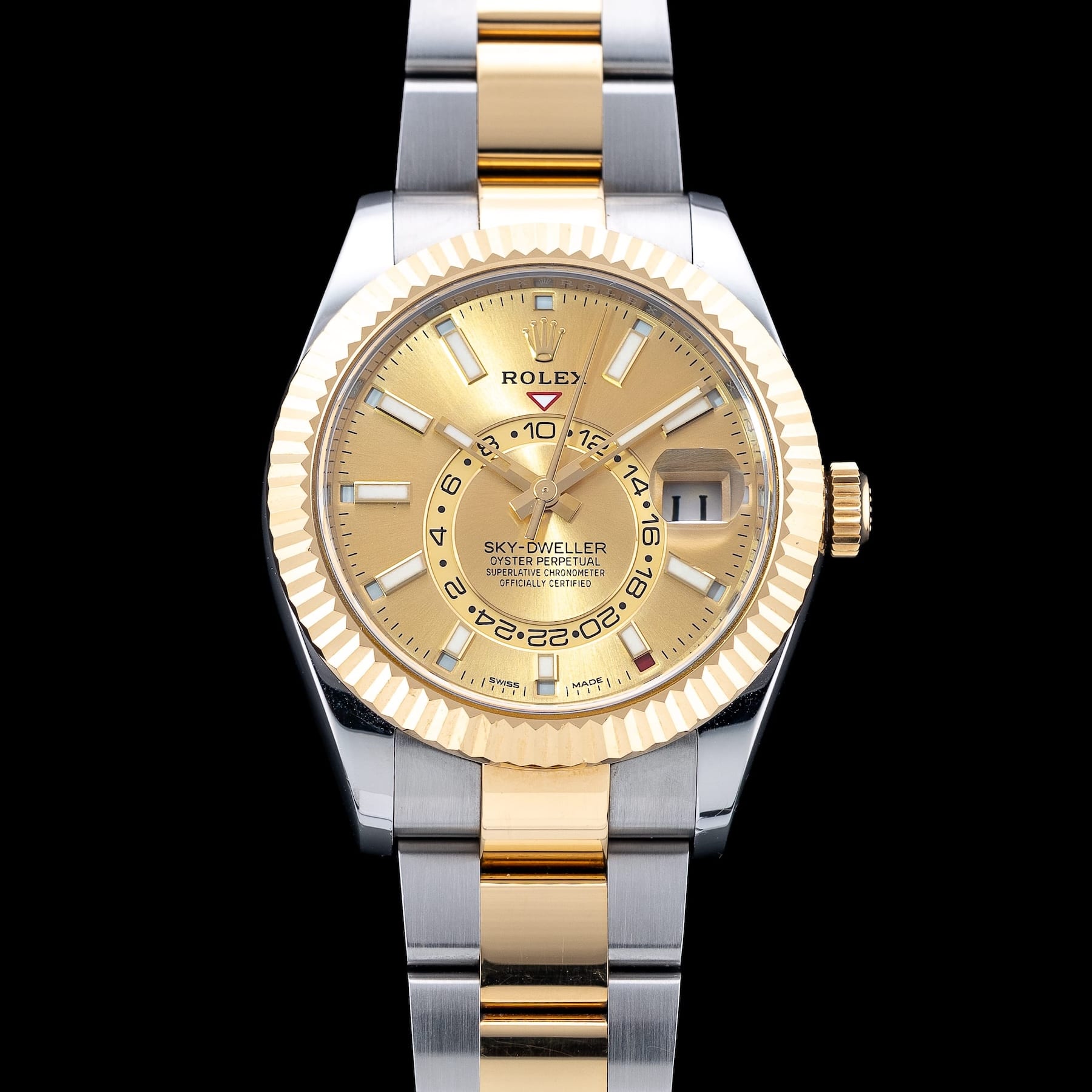 Rolex 326933 Sky-Dweller Champagne Dial