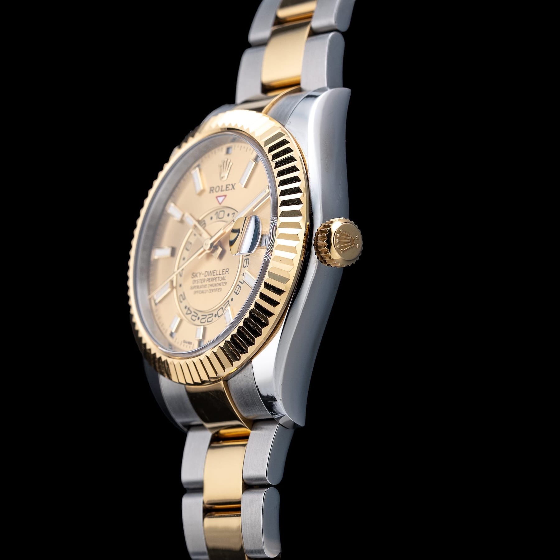 Rolex 326933 Sky-Dweller Champagne Dial