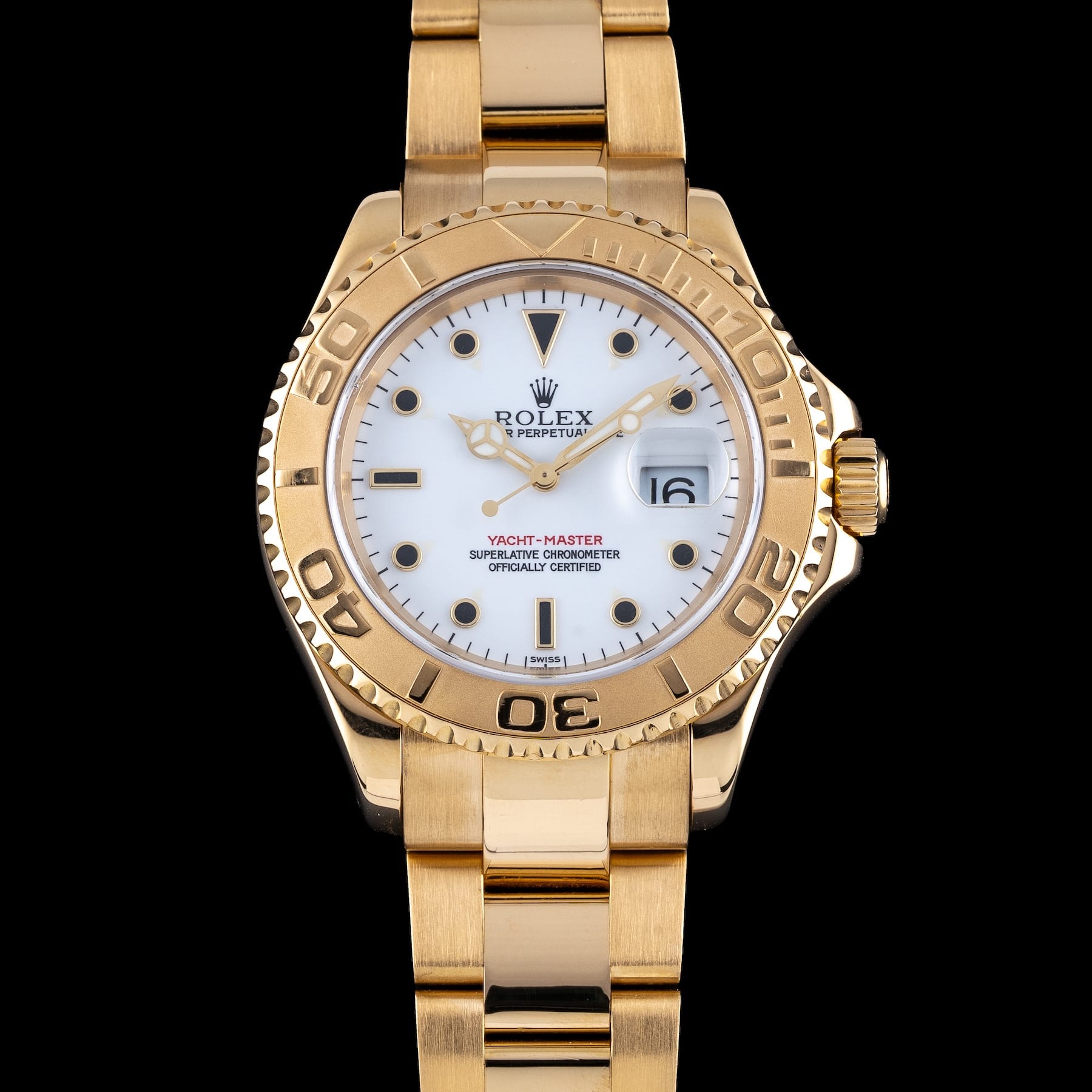 Rolex Yacht-Master 40mm Yellow Gold 16628