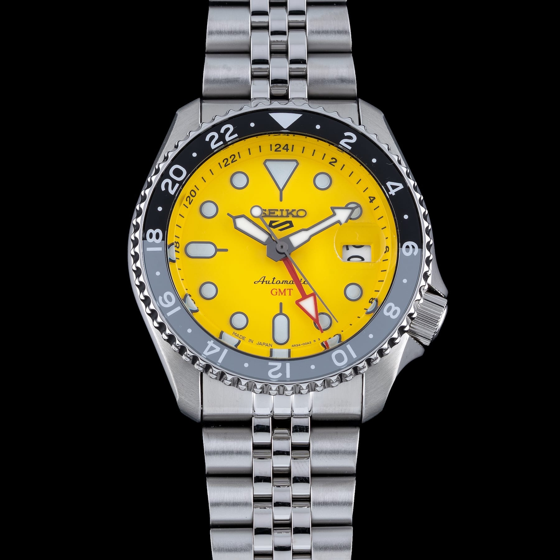 Seiko 5 Sports GMT SSK017 Yellow