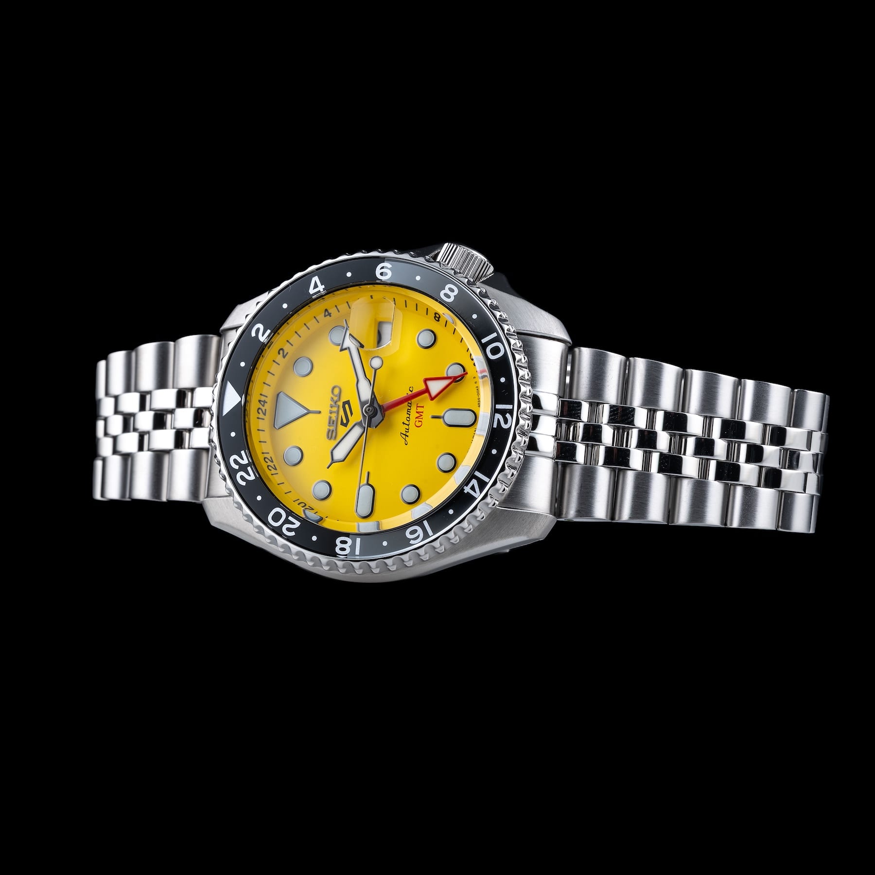 Seiko 5 Sports GMT SSK017 Yellow
