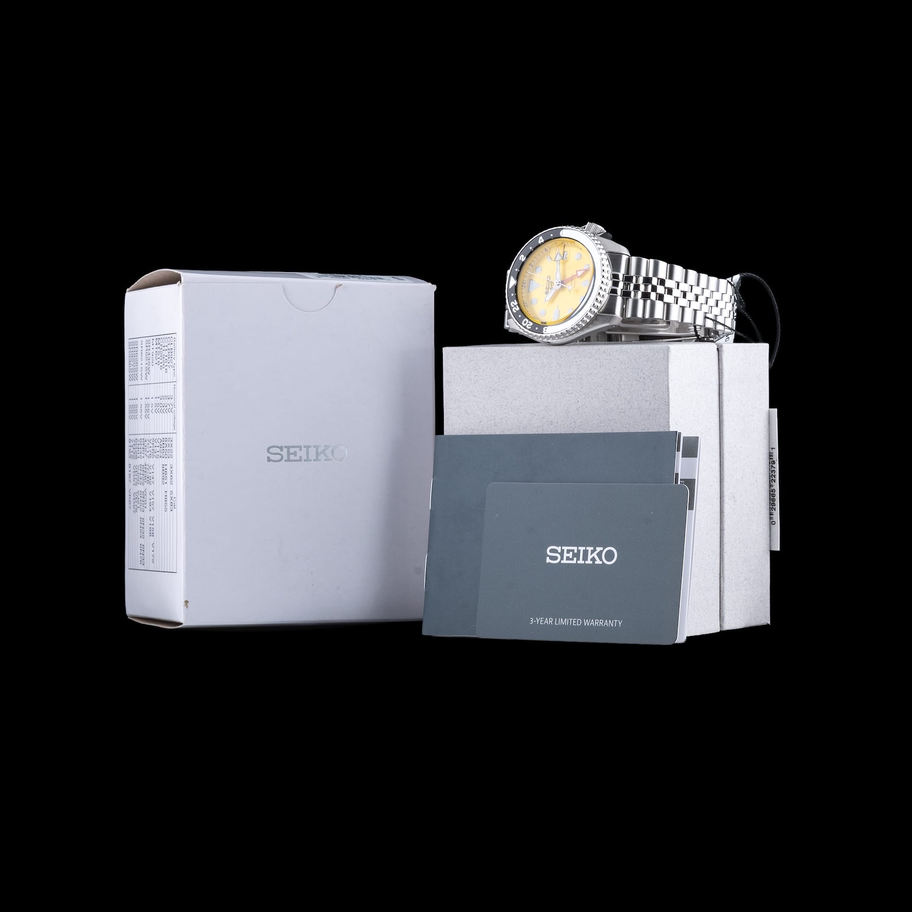 Seiko 5 Sports GMT SSK017 Yellow