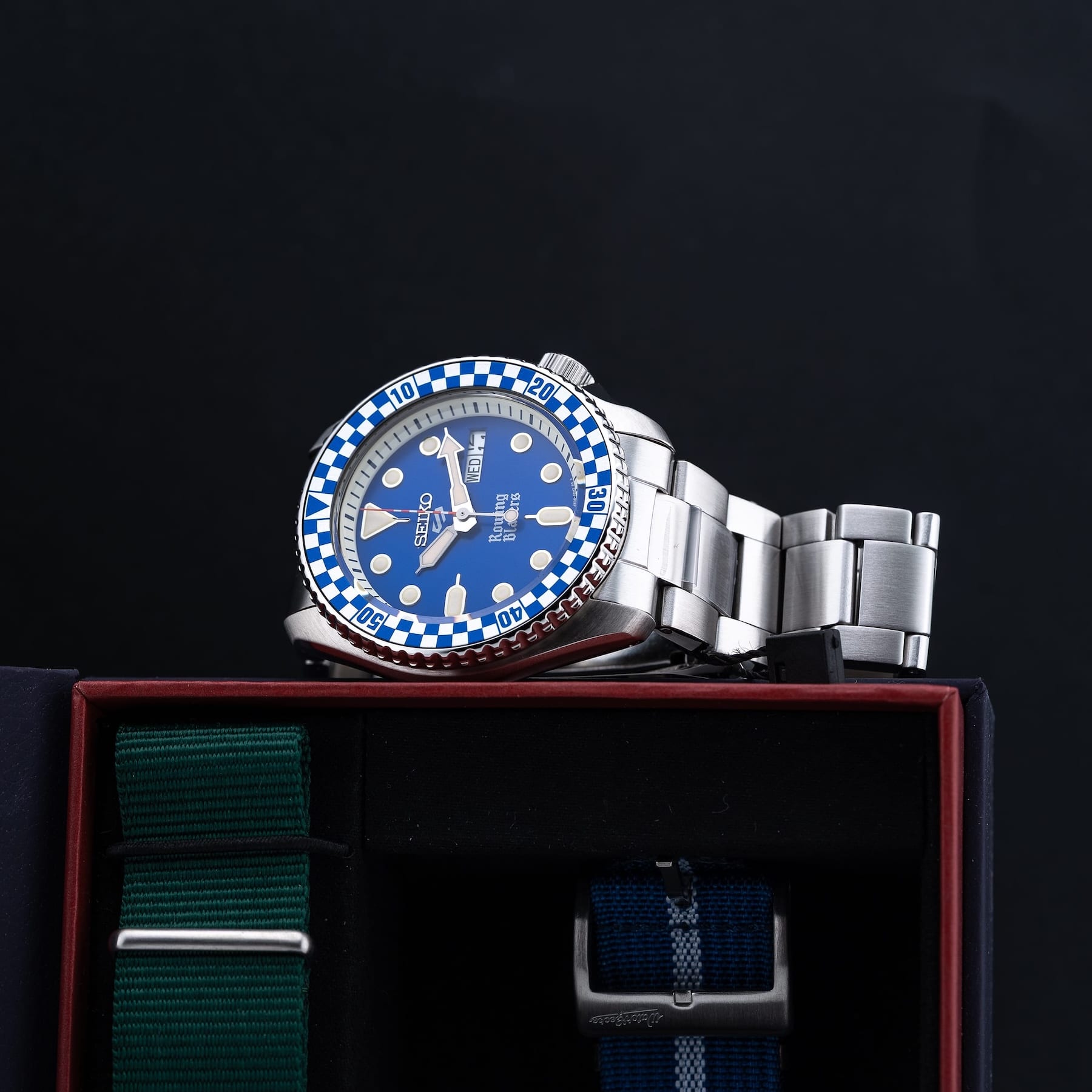 Seiko 5 Sports Rowing Blazers SRPM19