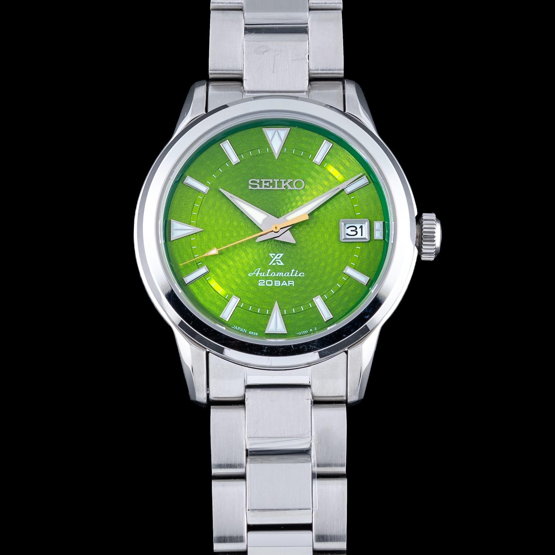 Seiko Alpinist Bamboo Grove Thailand Forest SPB435J
