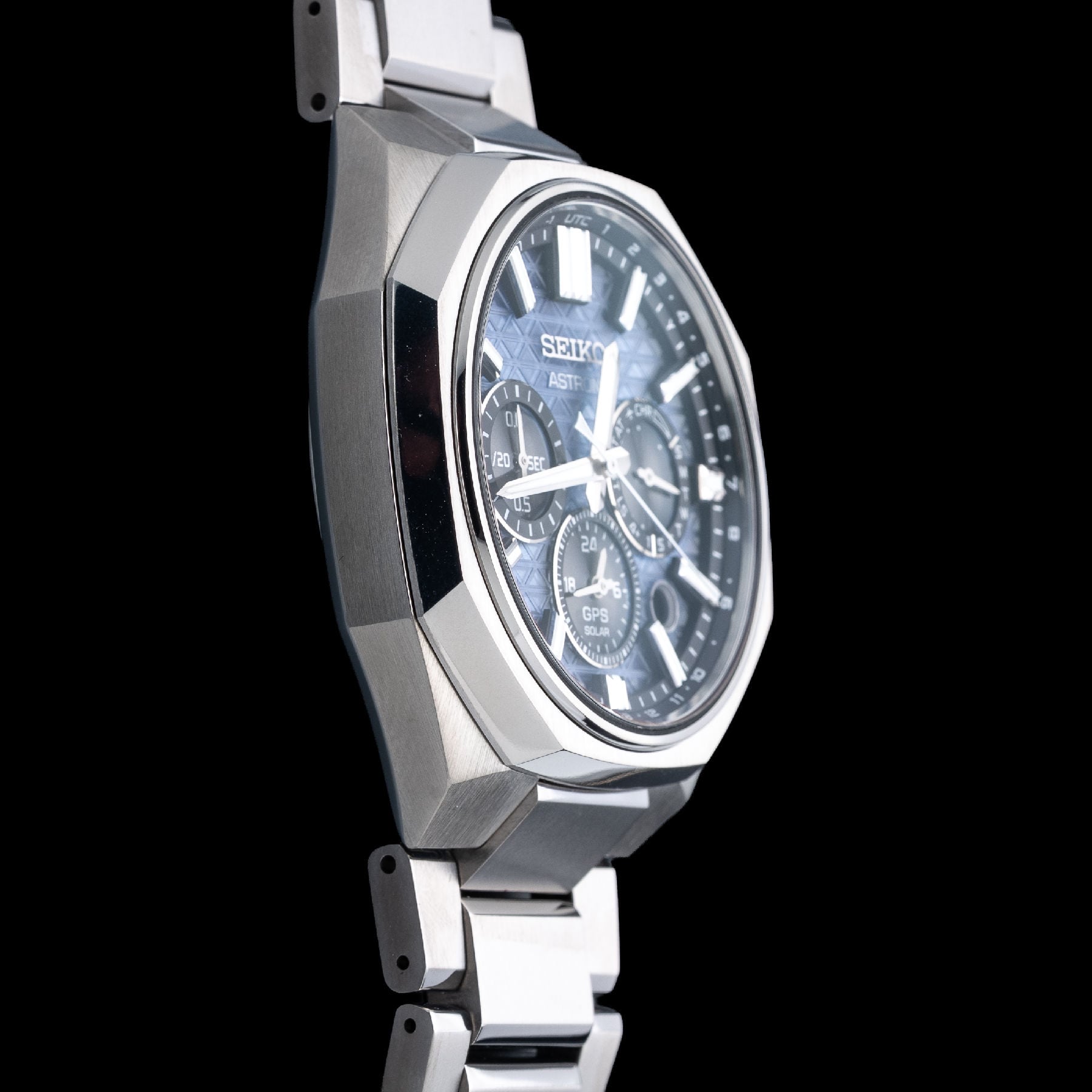 Seiko Astron HAB001 GPS Solar Chronograph Blue