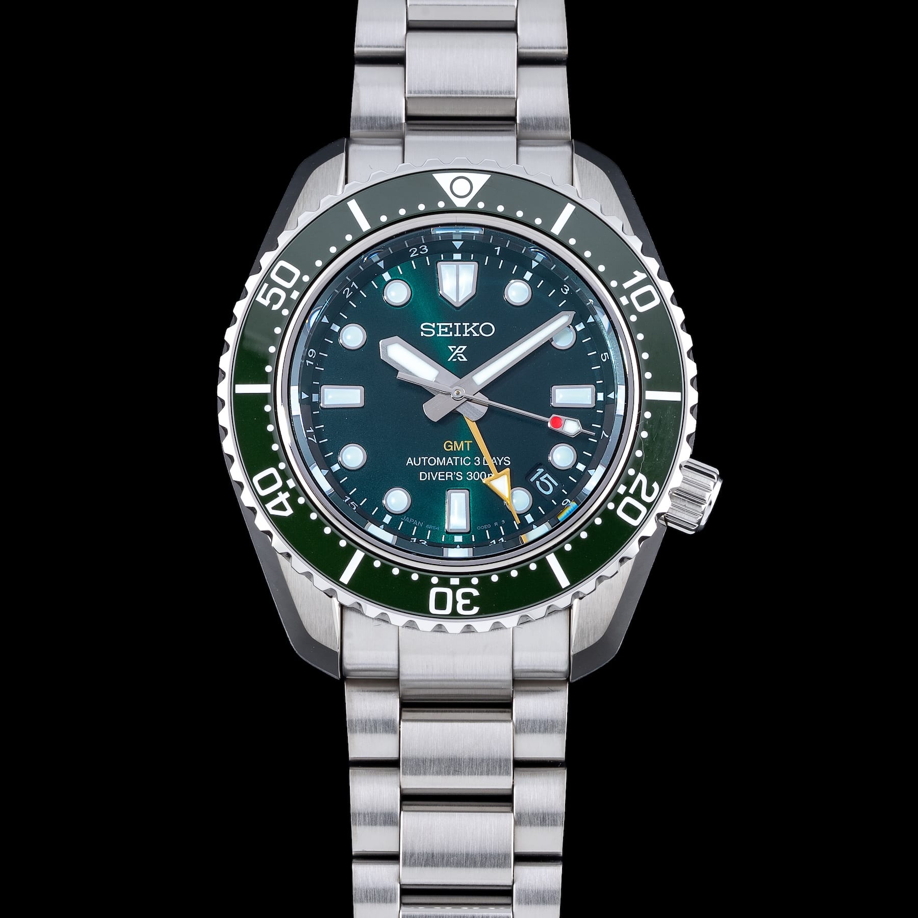 Seiko Prospex HBC001 1968 Diver GMT Green Dial