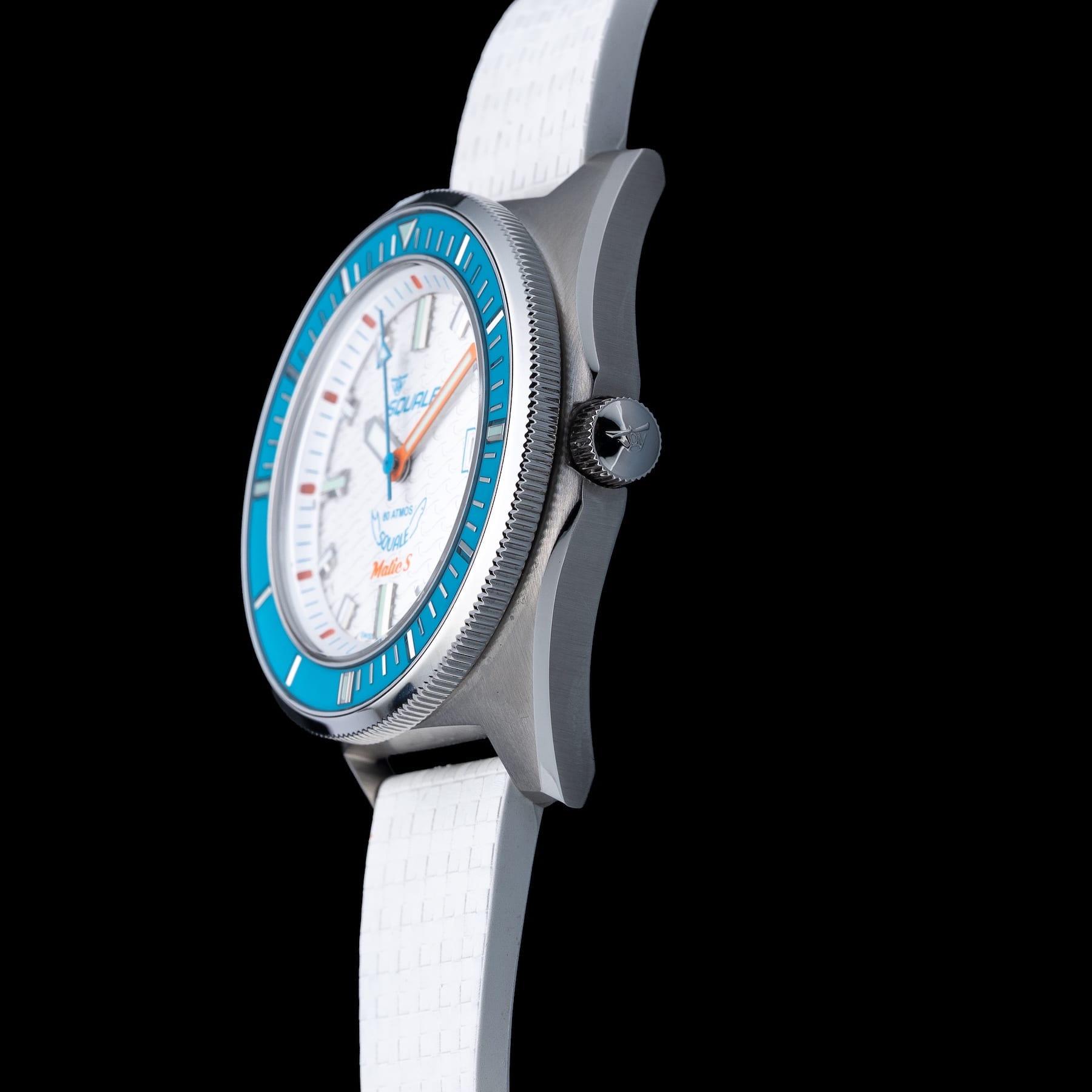 Squale Matic S White Rubber MATICLBWT.MRWT