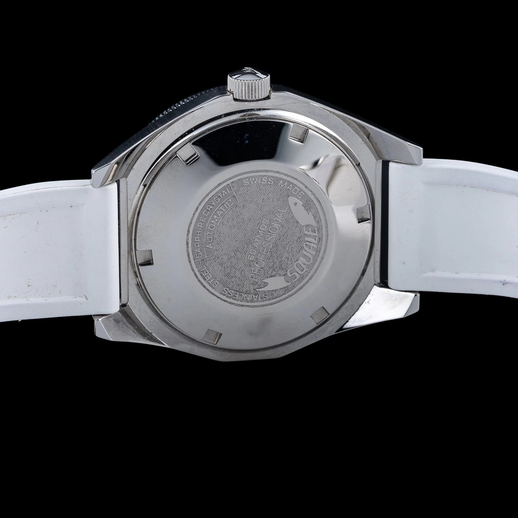 Squale Matic S White Rubber MATICLBWT.MRWT