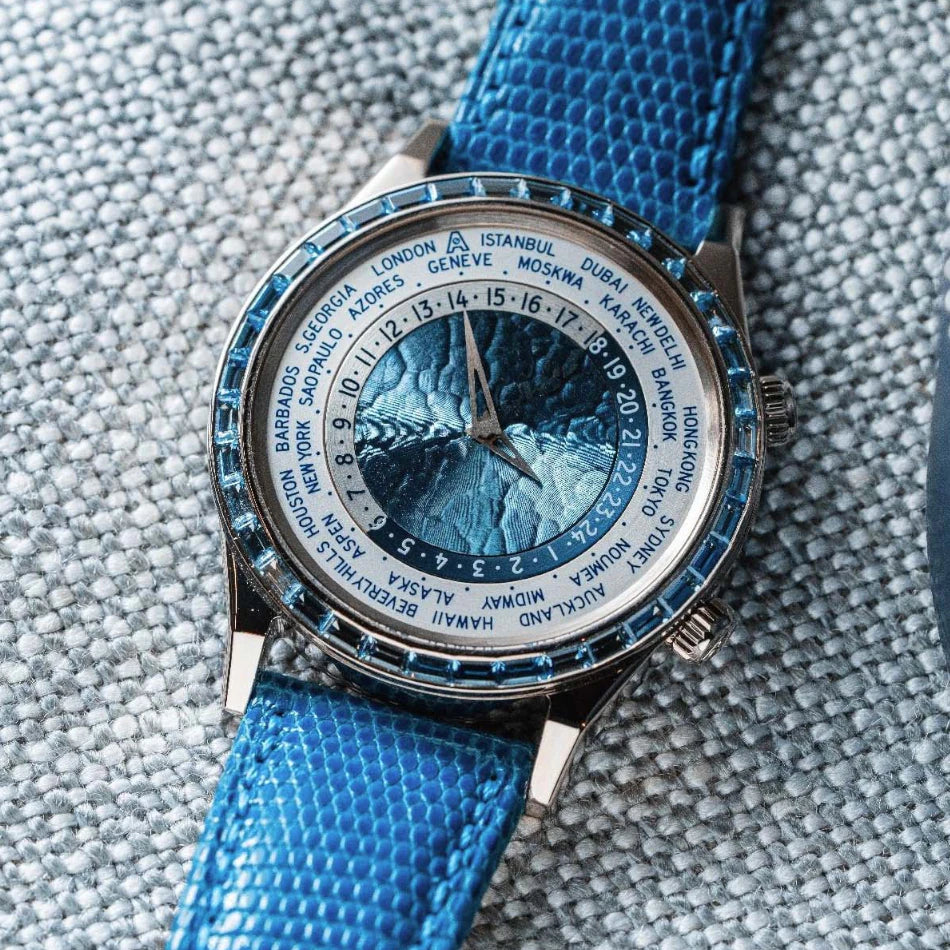 Andersen Genève Tempus Terrae Sapphire Worldtimer