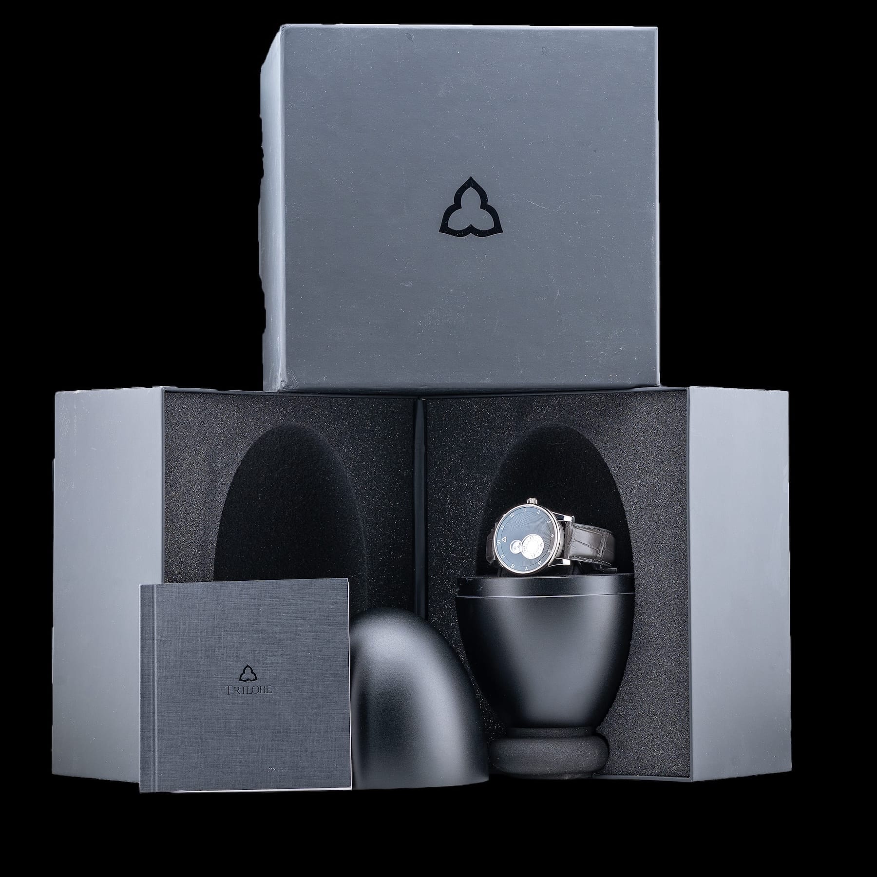 Trilobe Nuit Fantastique Guilloche Brume NF06GB