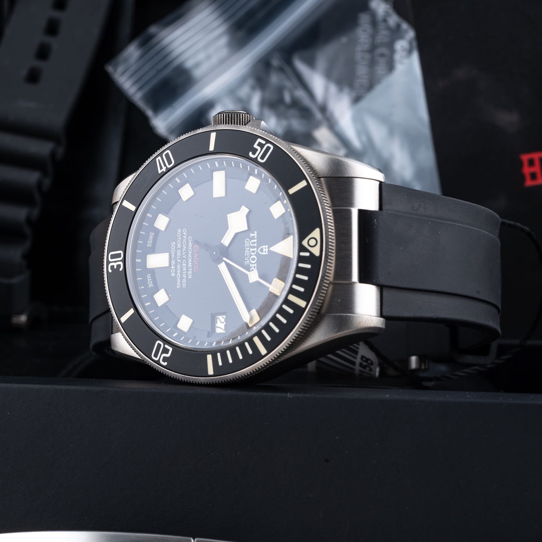 TUDOR Pelagos 42mm LHD Titanium and Steel M25610TNL-0001