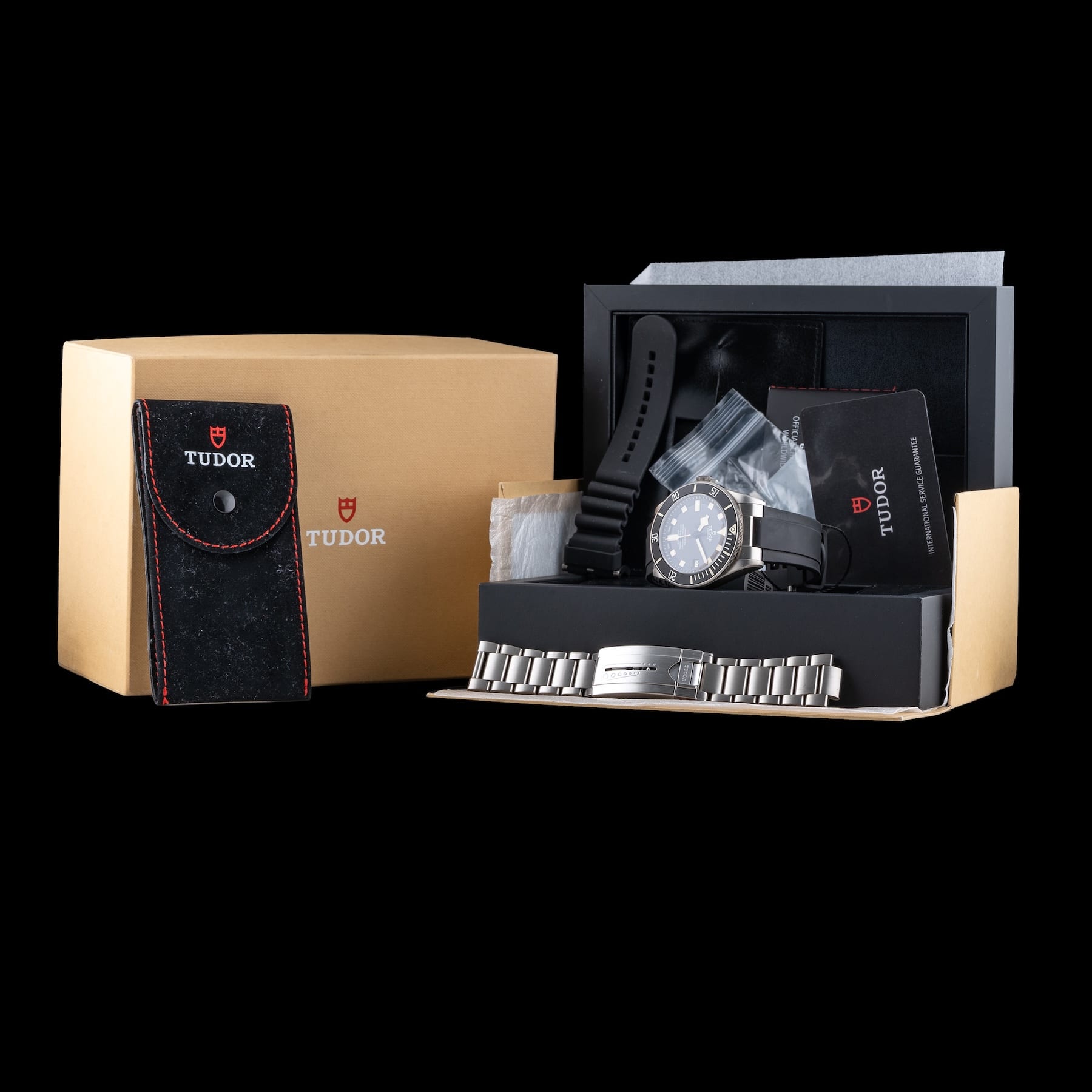 TUDOR Pelagos 42mm LHD Titanium and Steel M25610TNL-0001