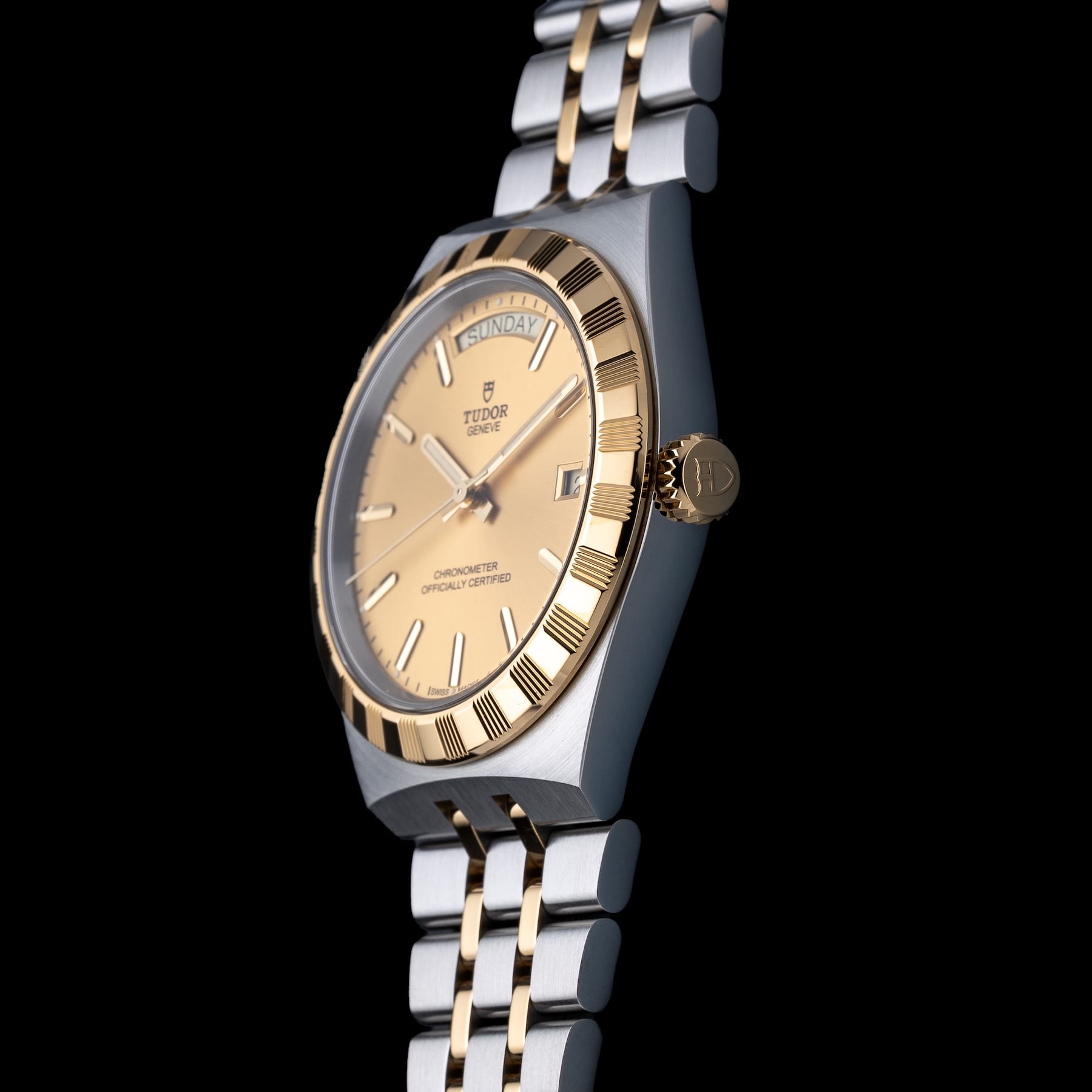 TUDOR Royal Gold Dial 40mm Two-Tone M2840D1A3-0002