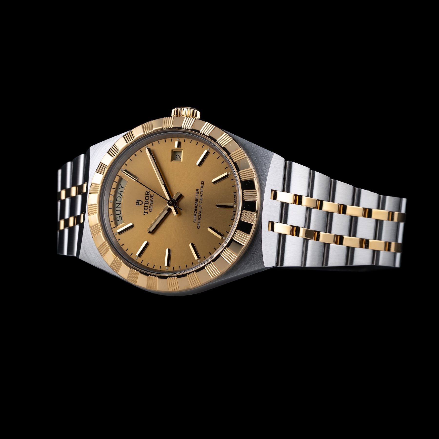 TUDOR Royal Gold Dial 40mm Two-Tone M2840D1A3-0002