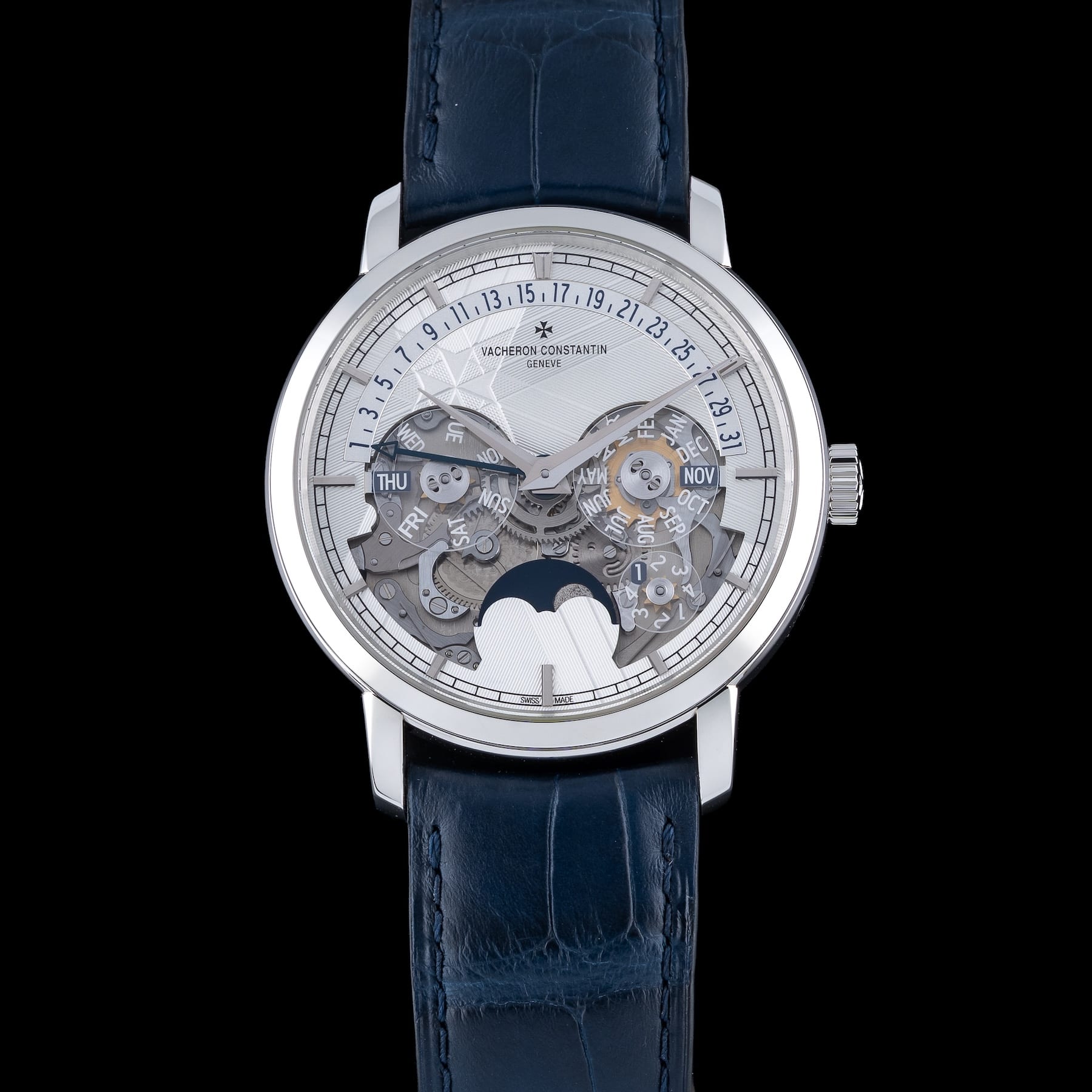 Vacheron Constantin Traditionnelle Perpetual Calendar Retrograde Date Openface 4030T/000P-H054