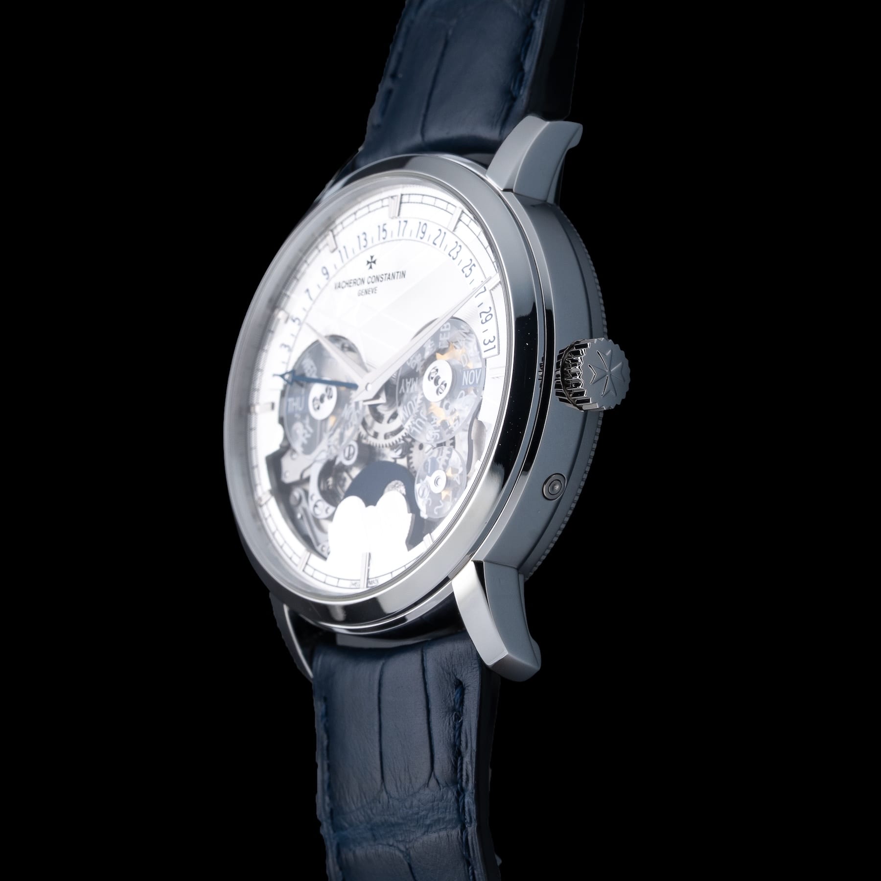 Vacheron Constantin Traditionnelle Perpetual Calendar Retrograde Date Openface 4030T/000P-H054