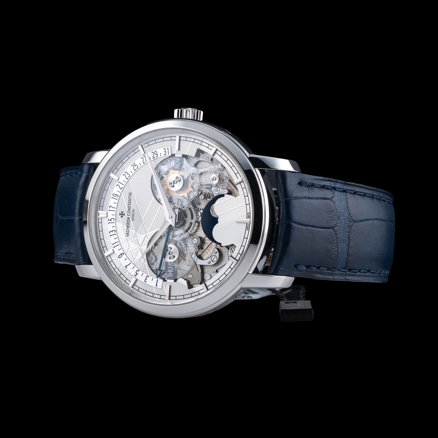 Vacheron Constantin Traditionnelle Perpetual Calendar Retrograde Date Openface 4030T/000P-H054