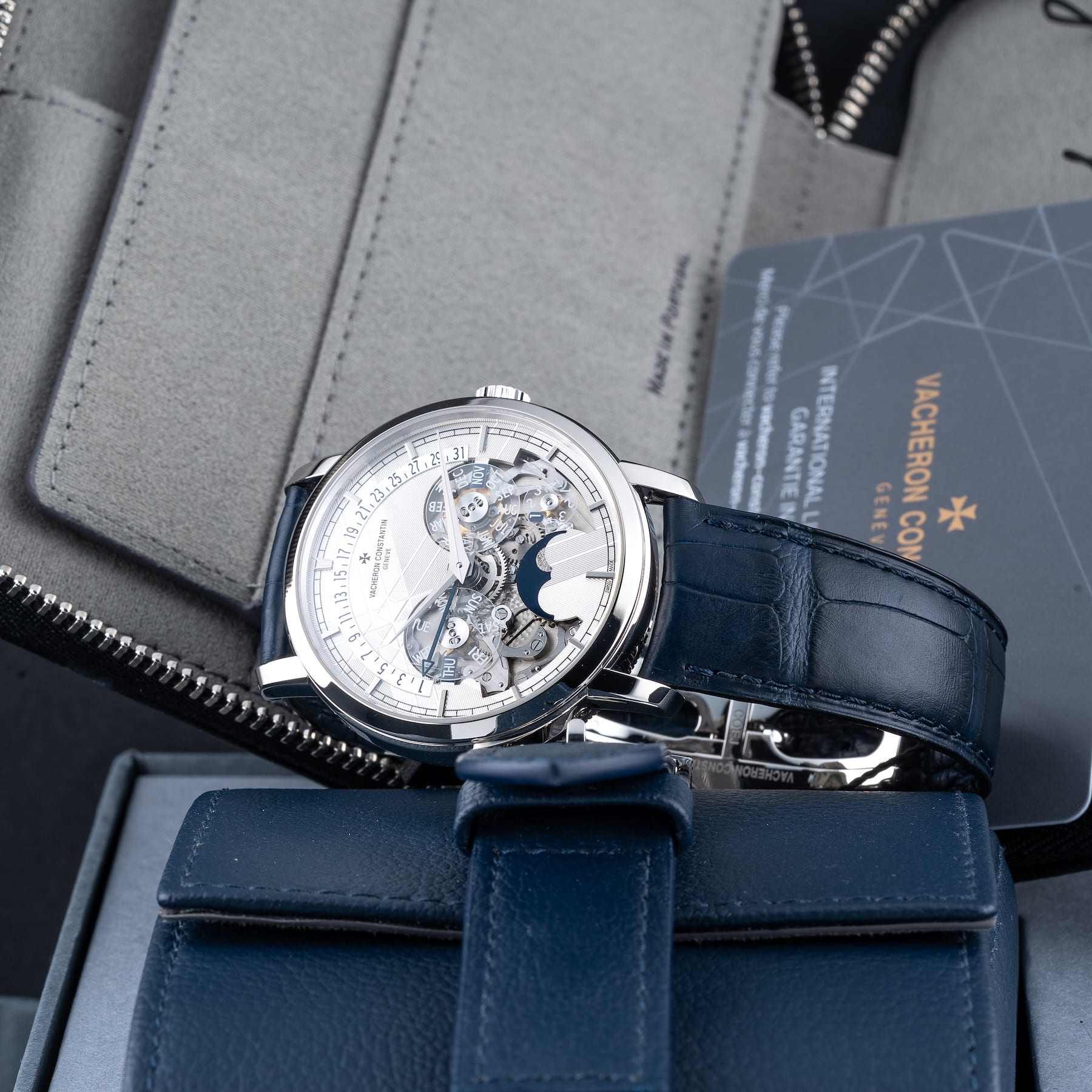 Vacheron Constantin Traditionnelle Perpetual Calendar Retrograde Date Openface 4030T/000P-H054