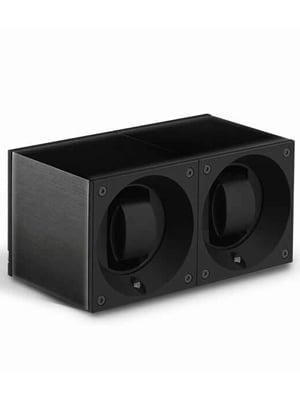SwissKubik Watch Winder Duo Black Aluminium