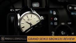 Grand Seiko SBGW231 Watch Review 2019