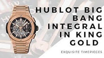 Hublot Big Bang Integral in KING GOLD?!