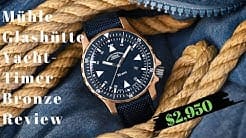 Mühle Glashütte Yacht-Timer Bronze M1-41-72-NB Watch Review 2019