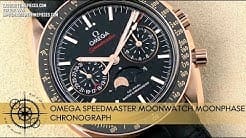 NEW Omega Speedmaster Moonwatch Master Chronometer Moonphase 304.63.44.52.01.001 Watch Review 2019