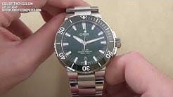 Oris Aquis Date Green Dial Watch Review