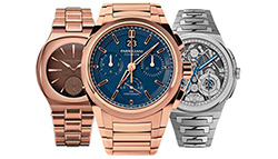 Lacroix Dial Exquisite 40mm Eliros Maurice EL1098-SS001-420-4 - Blue Timepieces Chronograph