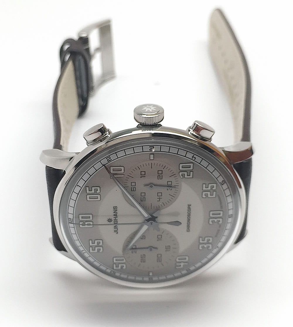 Junghans Meister Driver Chronoscope side